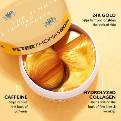 The Summer I Turned Pretty: 24K Gold Hydra-Gel Eye Patches (Travel Edition)