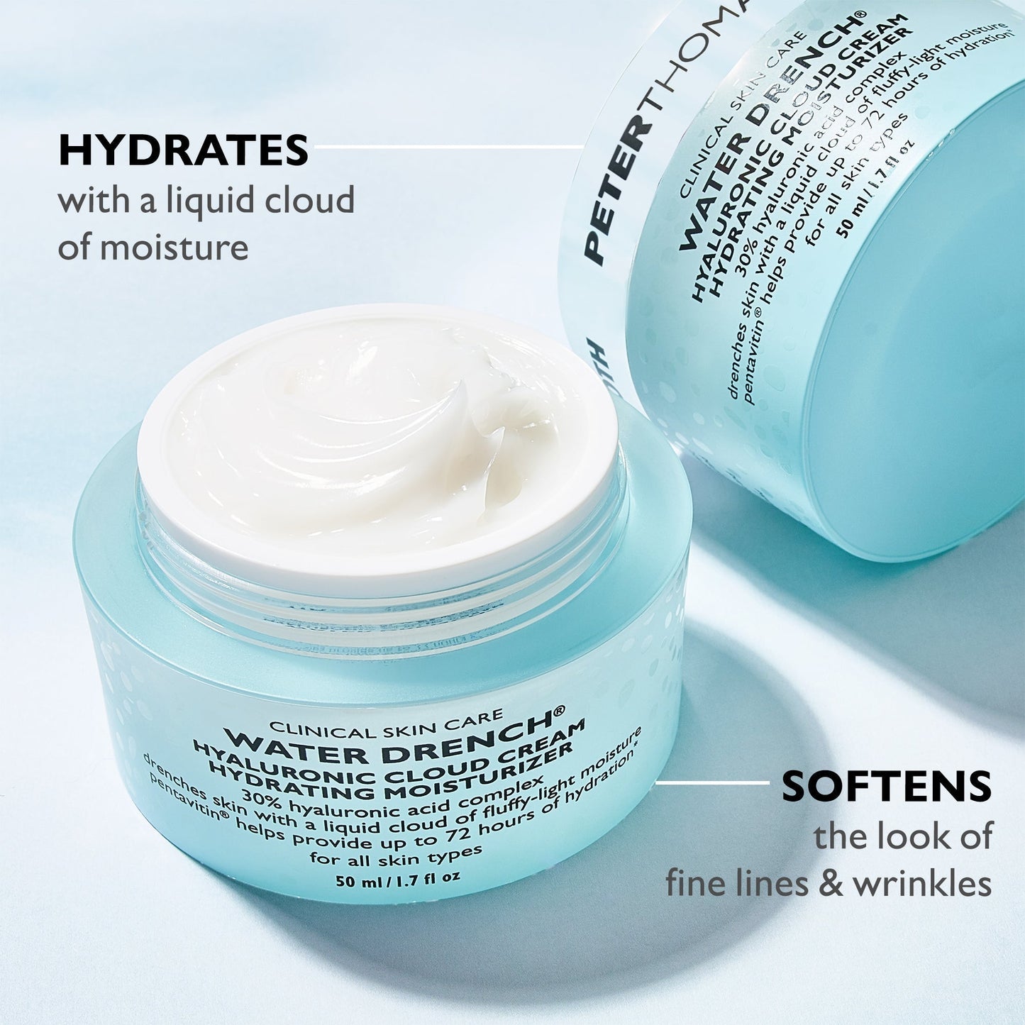 Water Drench Hyaluronic Cloud Cream Hydrating Moisturizer|1.7 fl oz